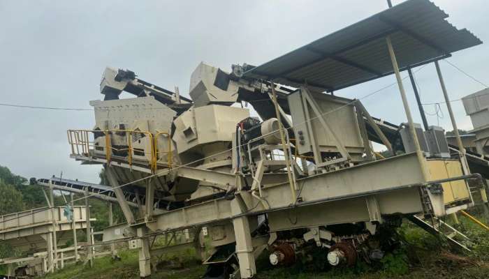 metso 3 stage crusher plant